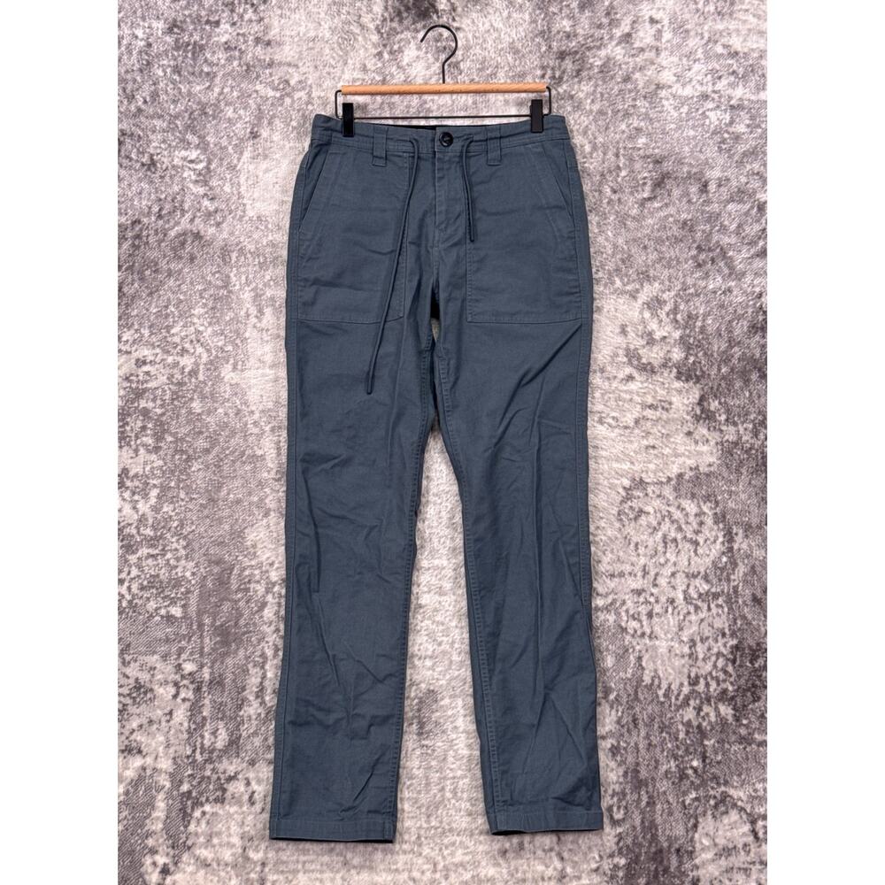 Roark Pants 28 x 32 Mens Layover Utility Blue Cotton Nylon